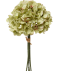 Kunstblumen Hortensien grün