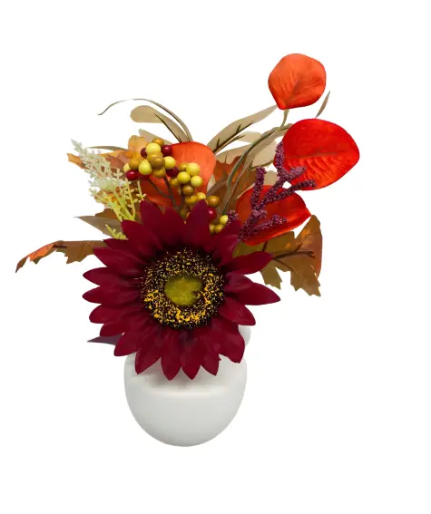 Kunstblume in Vase