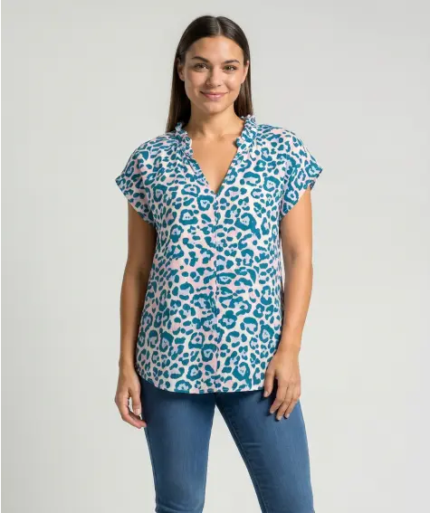 Musselin-Bluse Leo