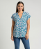 Musselin-Bluse Leo Leopardendruck