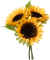 Kunstblumen Sonnenblumen gelb