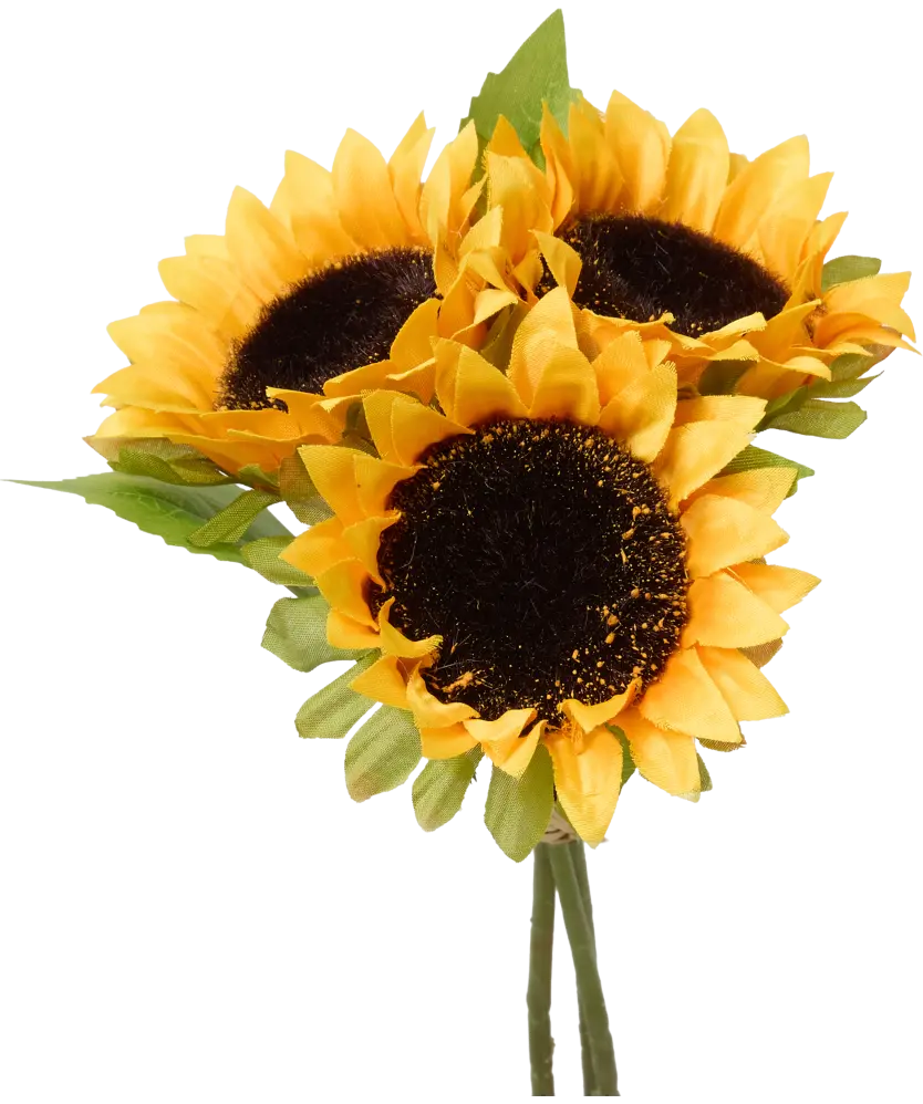 Kunstblumen Sonnenblumen, gelb