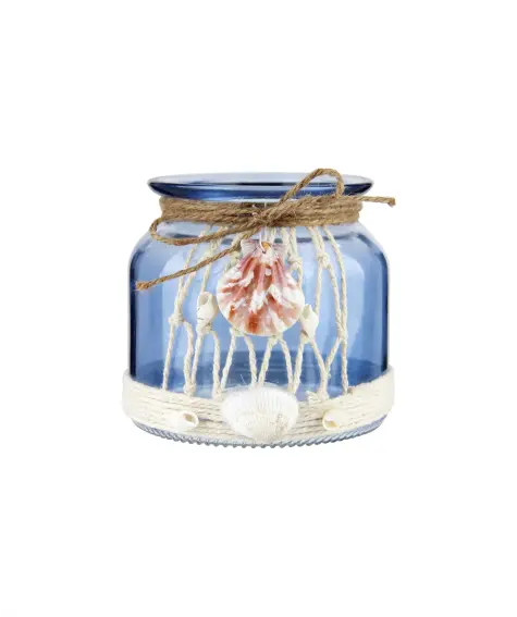 Maritimer Teelichthalter