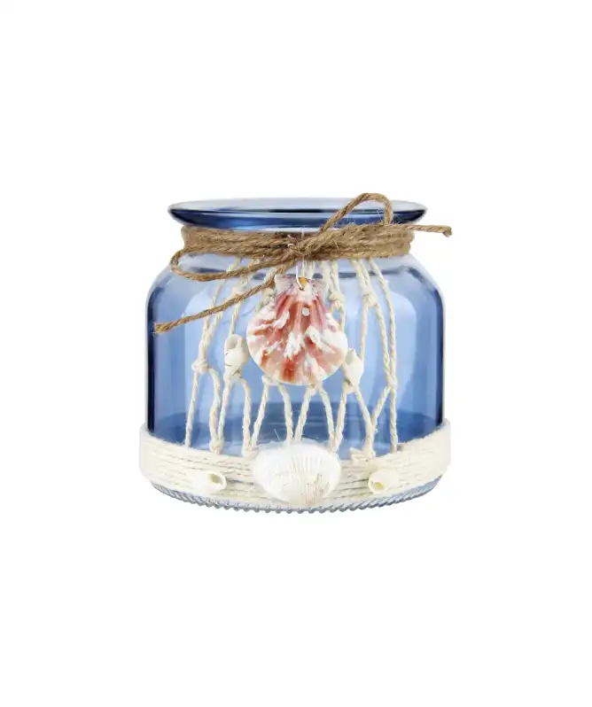 Maritimer Teelichthalter