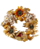 Rattankranz Herbst orange