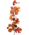 Herbstlicher Kunstzweig orange