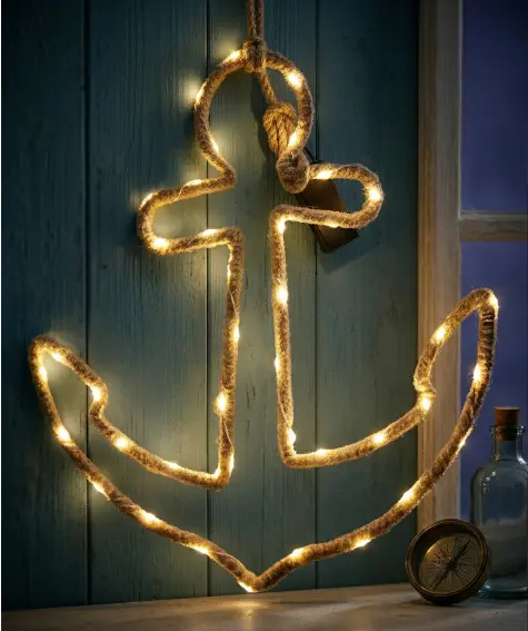 LED-Hängedeko maritim