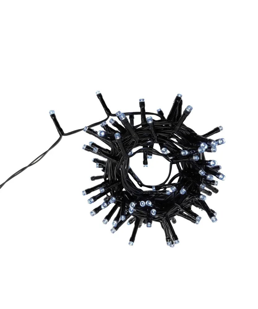 Outdoor LED-Lichterkette, kaltweiß