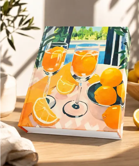 Deko-Buch Zitrusfrüchte