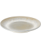 Dessertteller Batik-Optik Beige