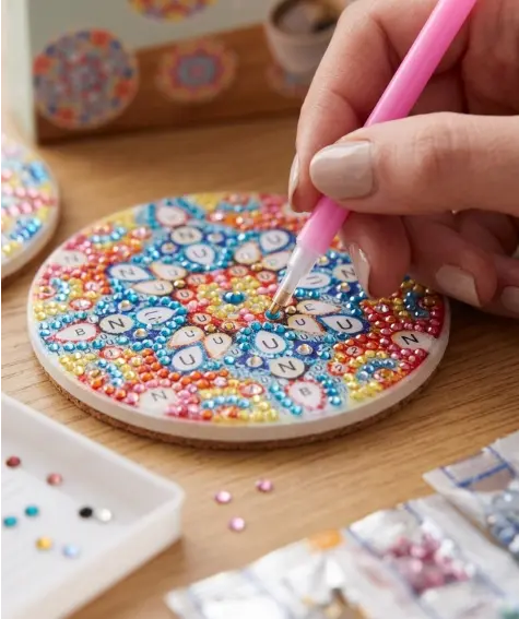 Diamond Painting Untersetzer
