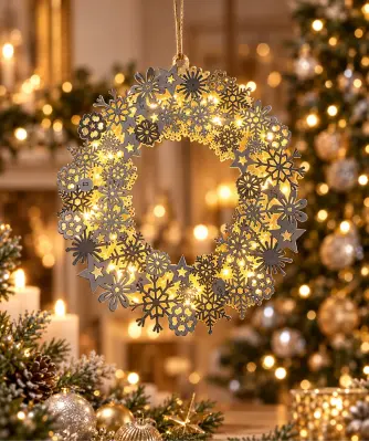 Adventskalender und Adventskerzen in silver günstig kaufen