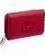Gesteppte Geldbörse rot