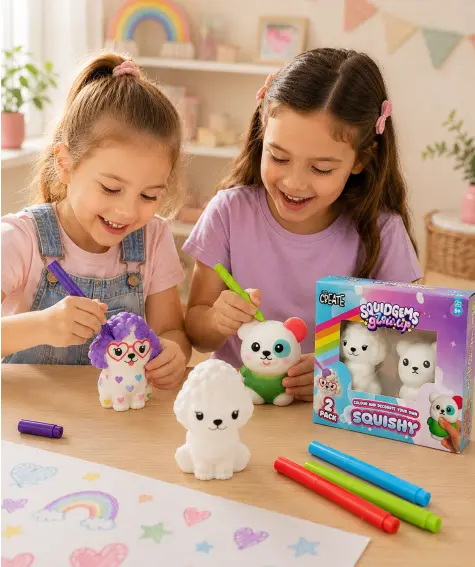 Squishy-Figuren zum Bemalen