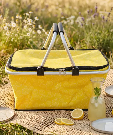 Kühltasche in Korbform