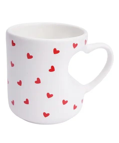 Tasse mit Herzen