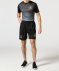 Fußball Sport-Shorts schwarz
