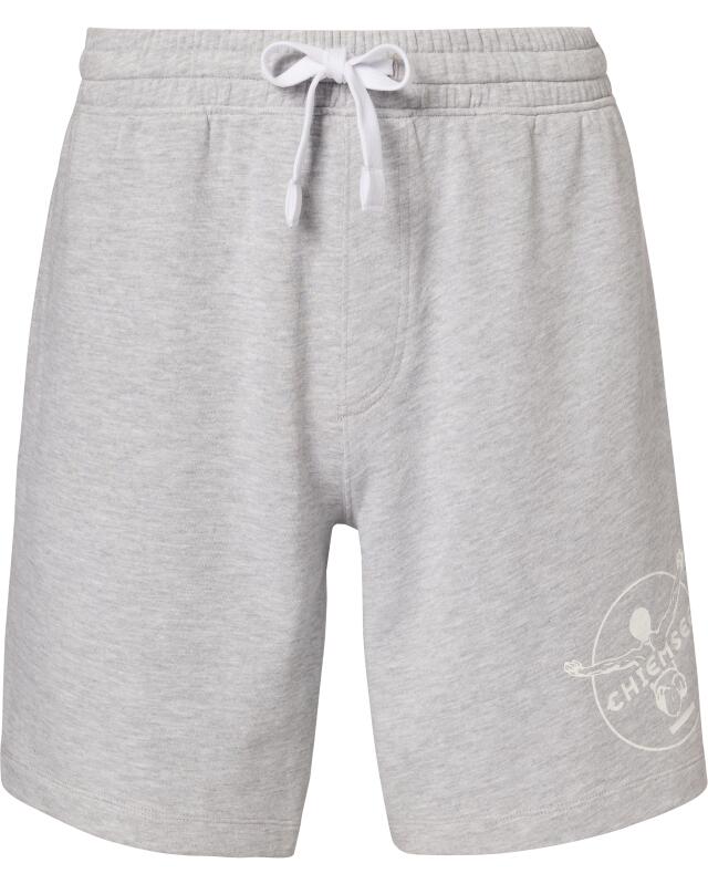 شورت سويت بطول برمودا للرجال، رمادي فاتح مبرقش (KiK Sweatshorts in Bermudalänge (hellgrau melange)) — KiK, منتج ألماني أصلي في المغرب
