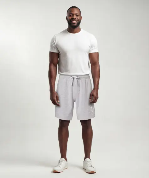 Sweatshort in bermuda lengte