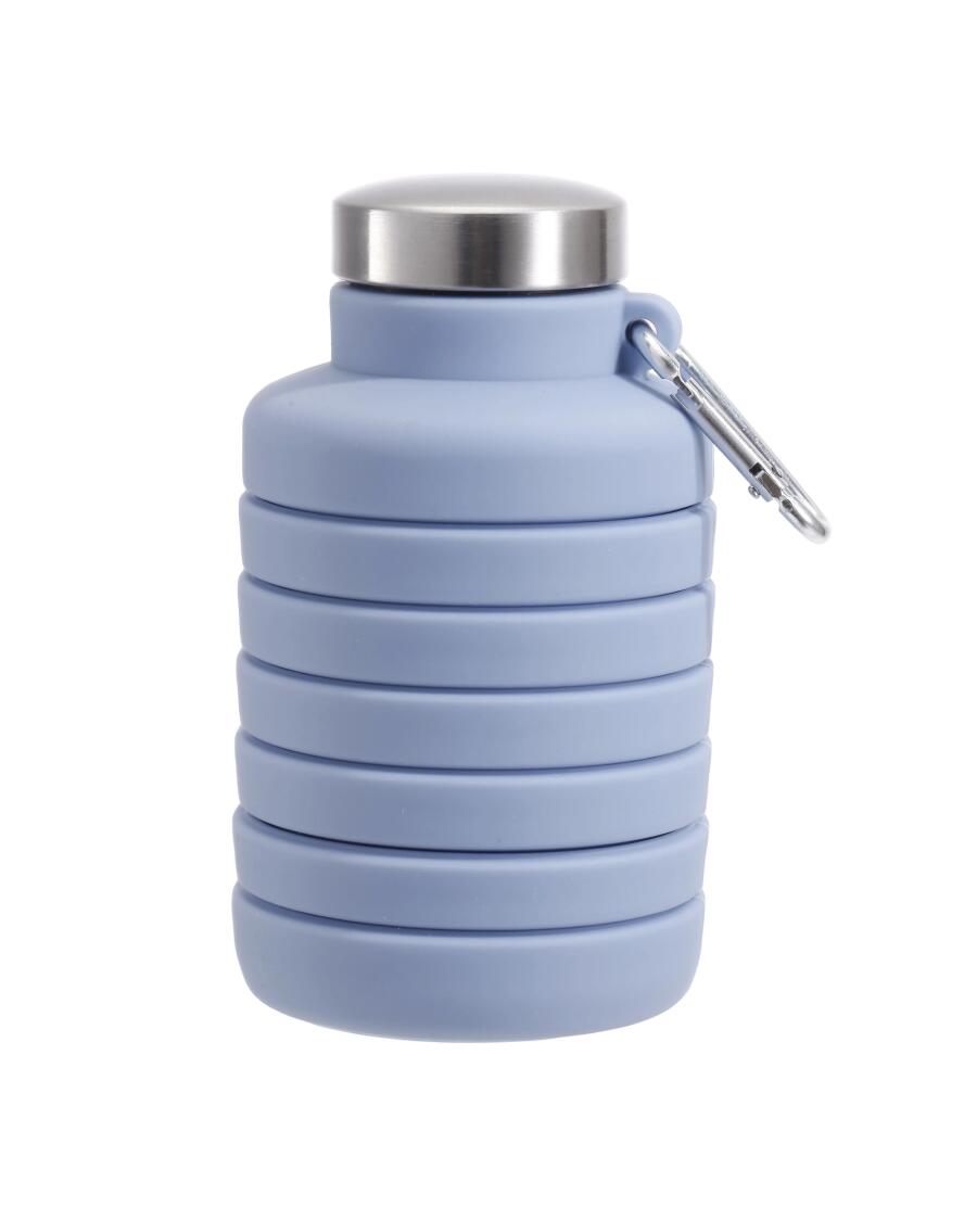 Faltbare Trinkflasche, blau