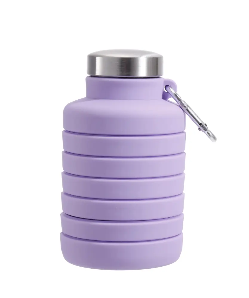 Faltbare Trinkflasche, helllila
