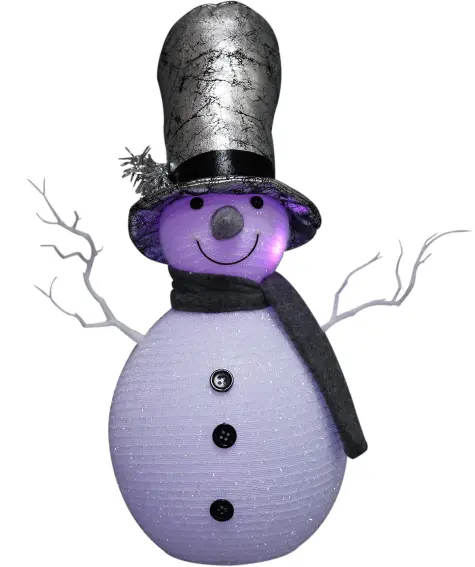 LED-Schneemann Weihnachten