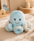 Plüschtier Oktopus blau