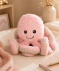 Plüschtier Oktopus pink