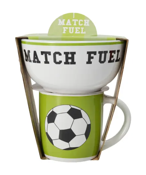 Tasse + Müslischale Frühstücksset