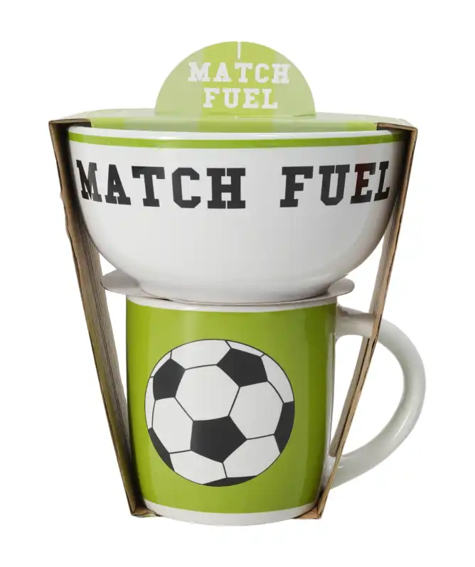 Tasse + Müslischale Frühstücksset