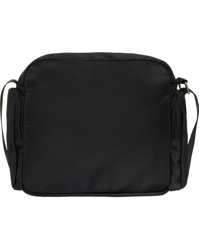 Crossbody bag with multiple compartments for women, black (KiK Umhängetasche mit mehreren Fächern (schwarz)) — KiK, authentic German product in Morocco