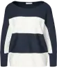 blauw-wit gestreept