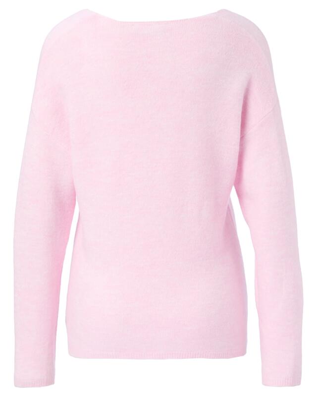 Pull en maille fine femme, rose clair (KiK Feinstrickpullover (hellrosa)) — KiK, produit allemand authentique au Maroc