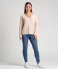beige gemeleerd