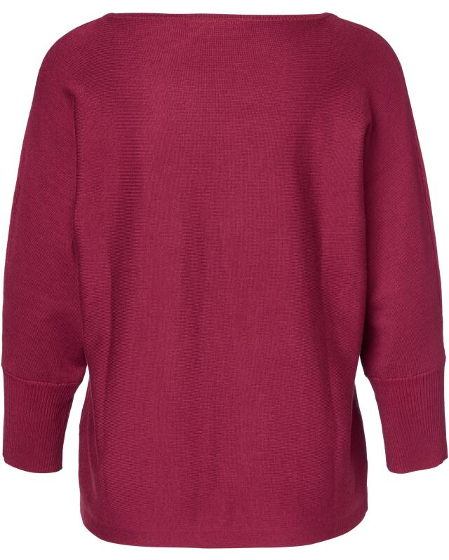 Pull en maille fine femme, baie (KiK Pullover Feinstrick (beere)) — KiK, produit allemand authentique au Maroc