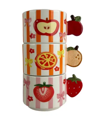 Mokken met fruit