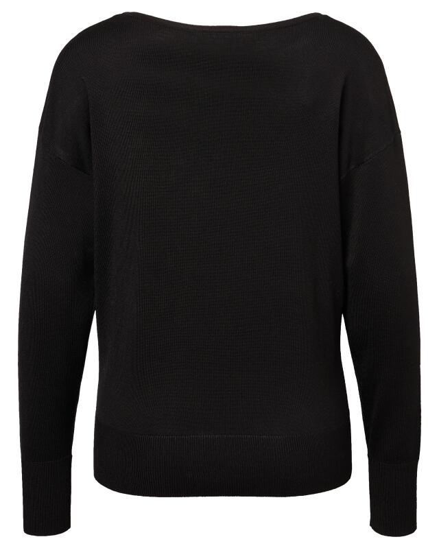 كنزة تريكو رفيعة للنساء، أسود (KiK Pullover Feinstrick (schwarz)) — KiK, منتج ألماني أصلي في المغرب