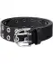 Gürtel mit Nieten schwarz