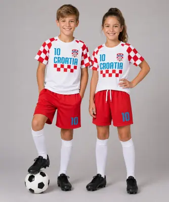 Kinder Fußball-Set Kroatien