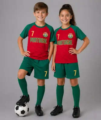 Fußball Trikot-Set Portugal