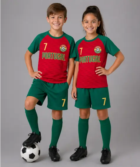 Fußball Trikot-Set Portugal