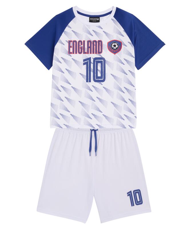 طقم كرة القدم إنجلترا للبنات، أبيض (KiK Kinder Fußball-Set England (weiß)) — KiK, منتج ألماني أصلي في المغرب