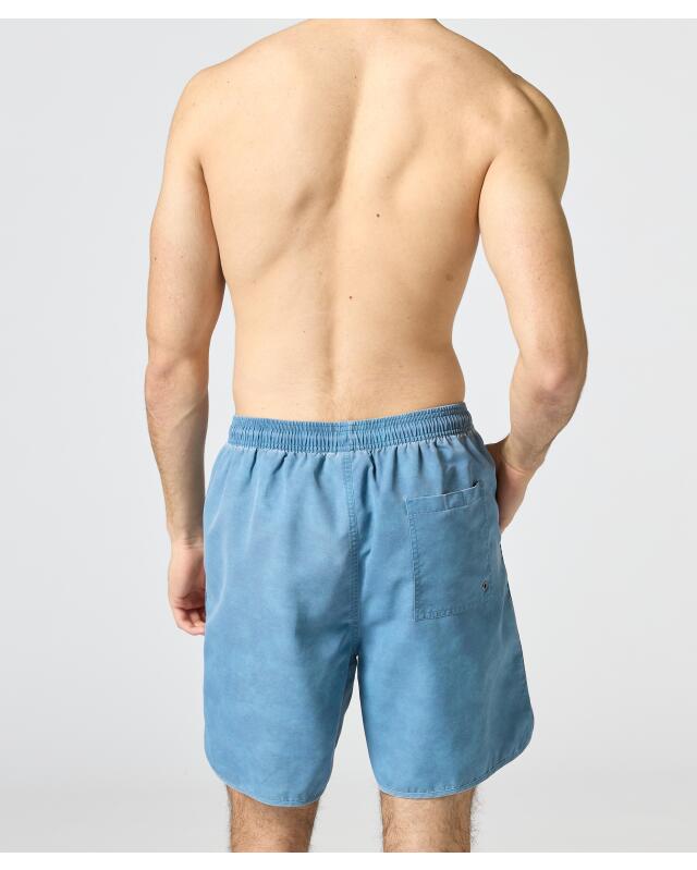 Short de bain à effets délavés homme, bleu (KiK Badeshorts mit Waschungseffekten (blau)) — KiK, produit allemand authentique au Maroc