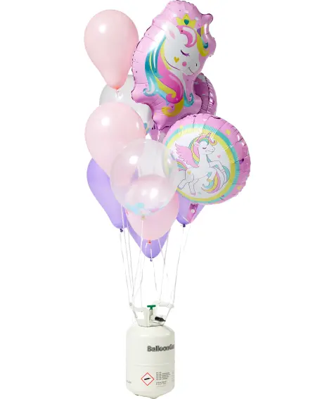 Ballons + Ballongas + Geschenkband