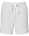 Shorts lichtgrijs licht grijs gemeleerd