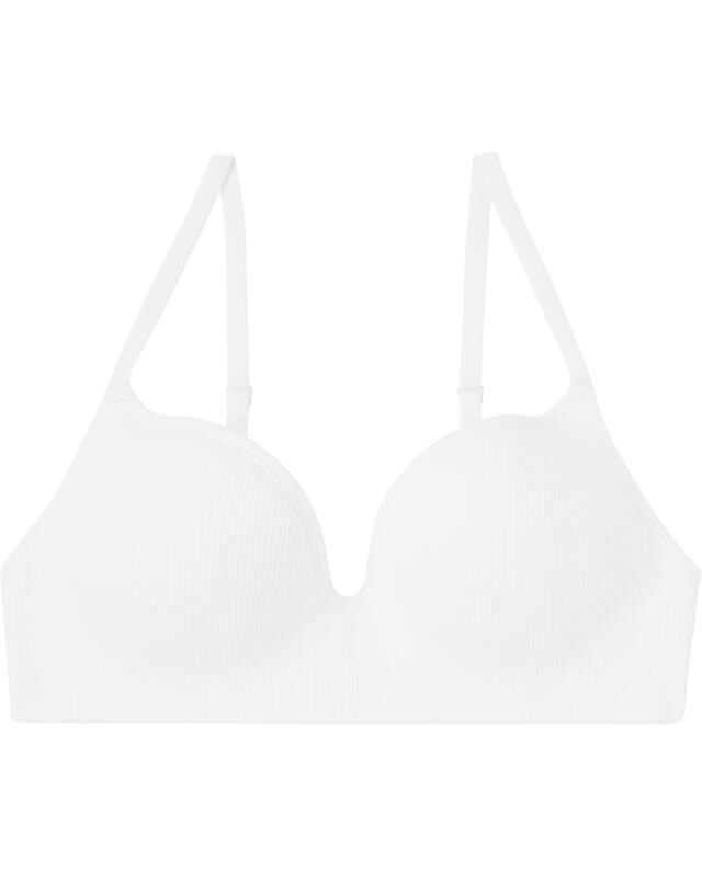 Soutien-gorge simple femme, blanc (KiK Schlichter BH in Weiß (weiß)) — KiK, produit allemand authentique au Maroc