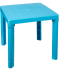 Gekleurde kindertafel blauw
