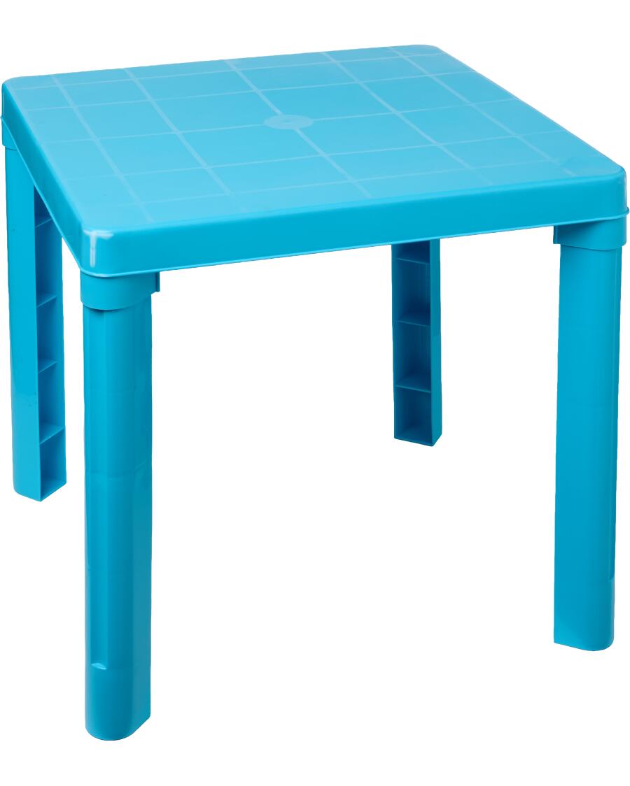 Farbiger Kindertisch, blau