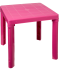 Gekleurde kindertafel pink