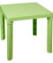 Gekleurde kindertafel groen